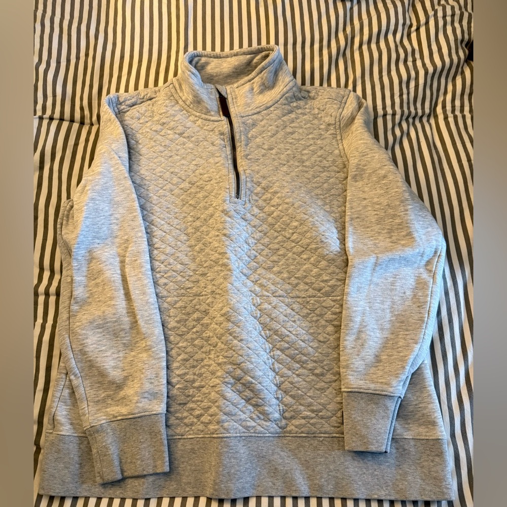 quarter zip sweatshirt